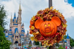 Mickey Jack O Lantern at Mickey’s Not-So-Scary Halloween Party Magic Kingdom